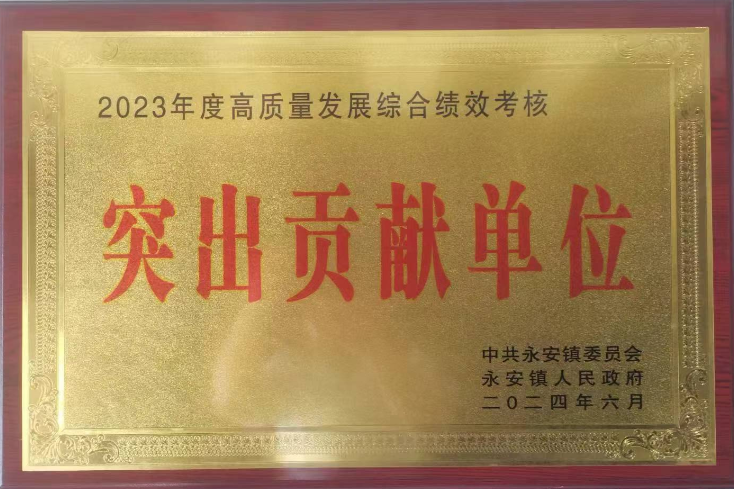 突出貢獻(xiàn)單位